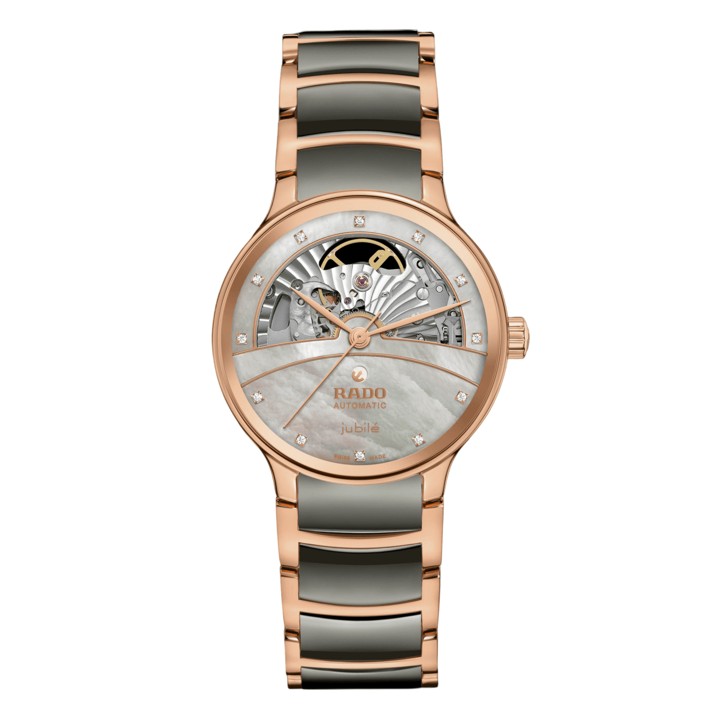 Rado Centrix Automatic Diamonds Open Heart Women's Watch R30029912