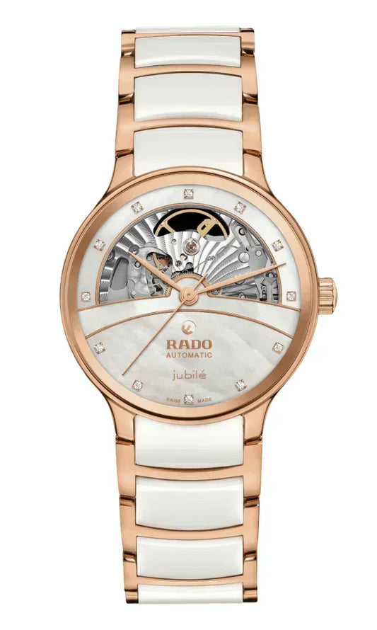 Rado Centrix Automatic Diamonds Open Heart Women's Watch R30029922