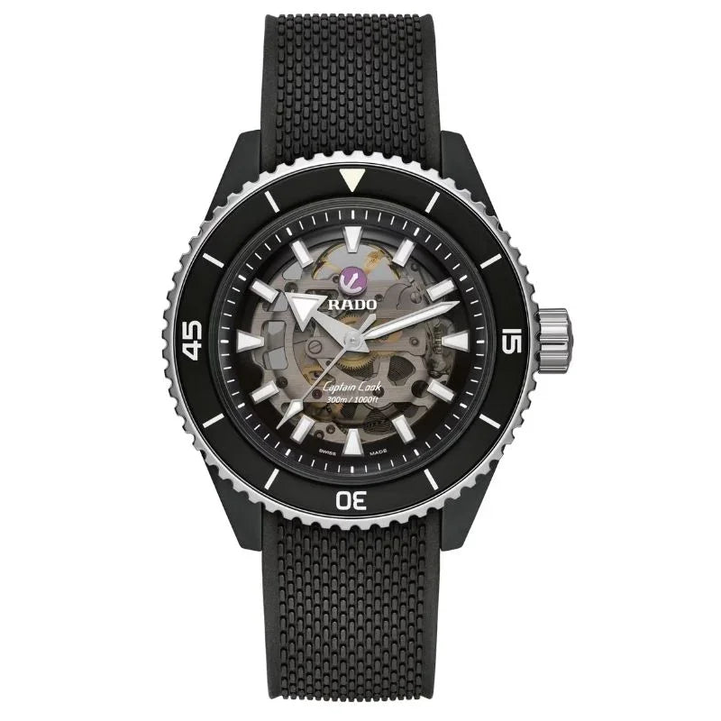 Rado Captain Cook High-Tech Ceramic Skeleton Automatic Men's Watch R32129168