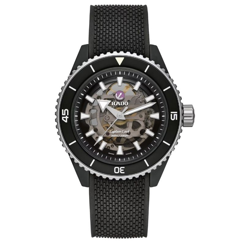 Rado Captain Cook High-Tech Ceramic Skeleton Automatic Men's Watch R32129168