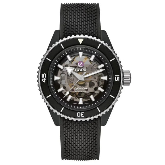 Rado Captain Cook High-Tech Ceramic Skeleton Automatic Men's Watch R32129168