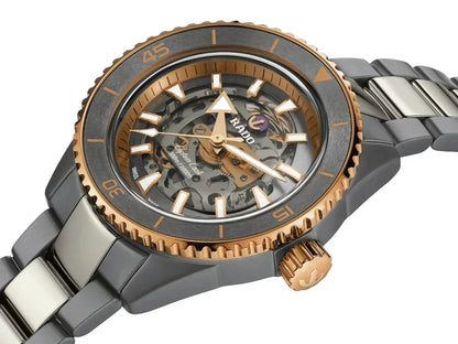 Rado Captain Cook High-Tech Ceramic Skeleton Men's Watch R32148162
