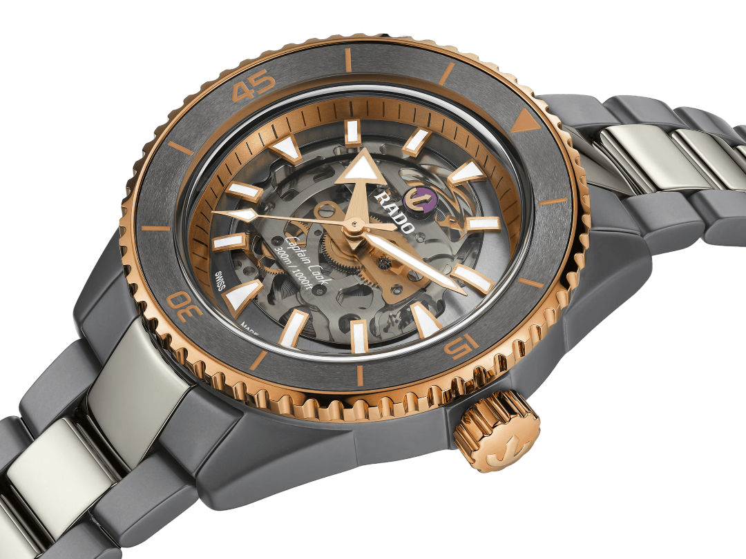 Rado Captain Cook High-Tech Ceramic Skeleton Men&#39;s Watch R32148162