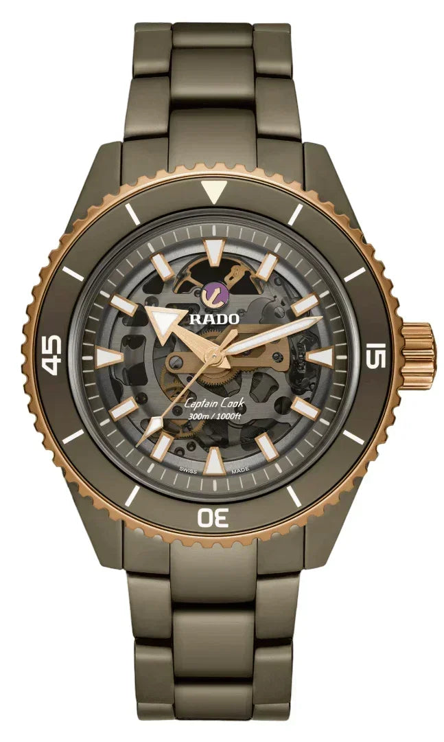 Rado Captain Cook High-Tech Ceramic Skeleton Automatic Men's Watch R32150162