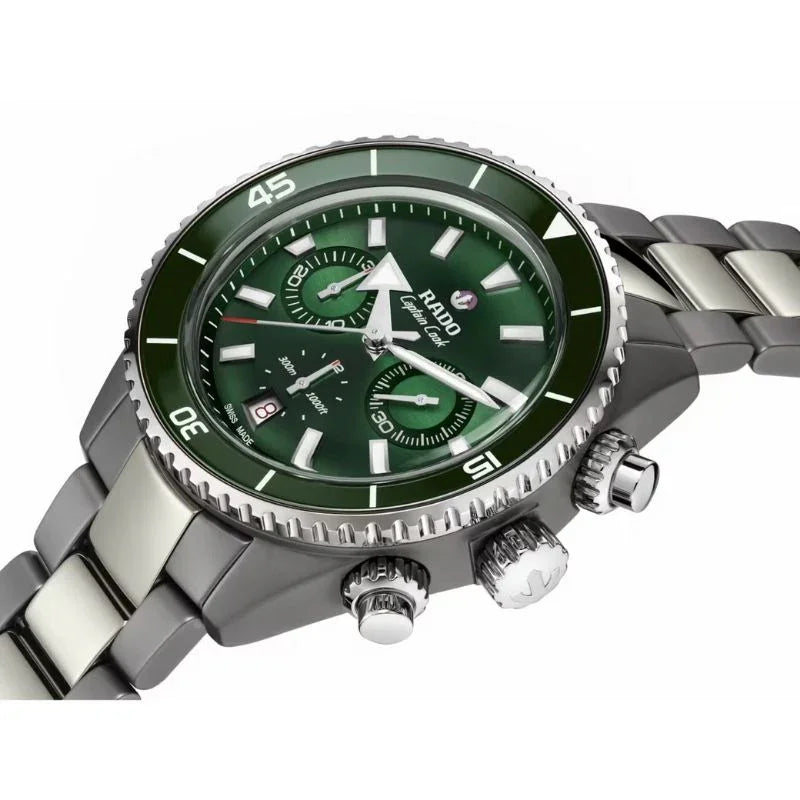 Rado Captain Cook High-Tech Ceramic Automatic Chronograph Men's Watch R32189313