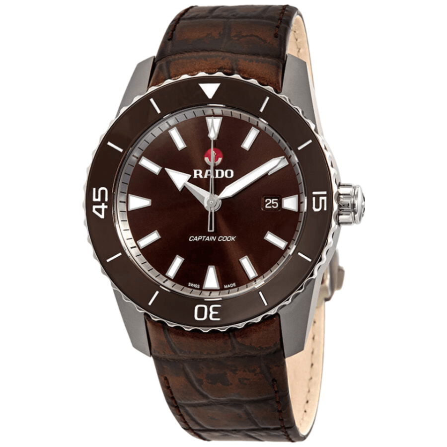 Rado HyperChrome Captain Cook Automatic Brown Dial Men's Watch r32501305