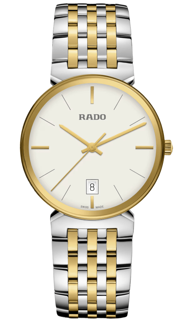 Rado gold and silver watch best sale