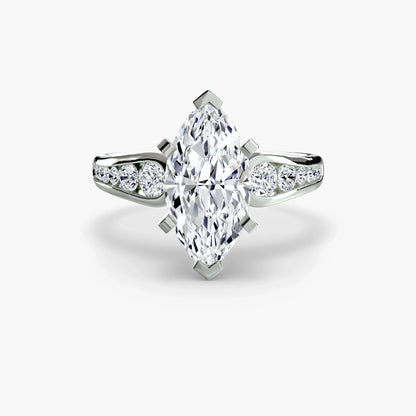 Solitaire with Pavé 2
