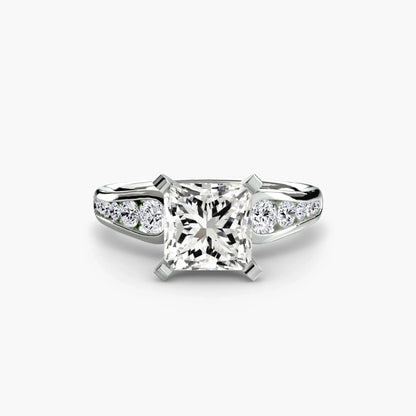 Solitaire with Pavé 2