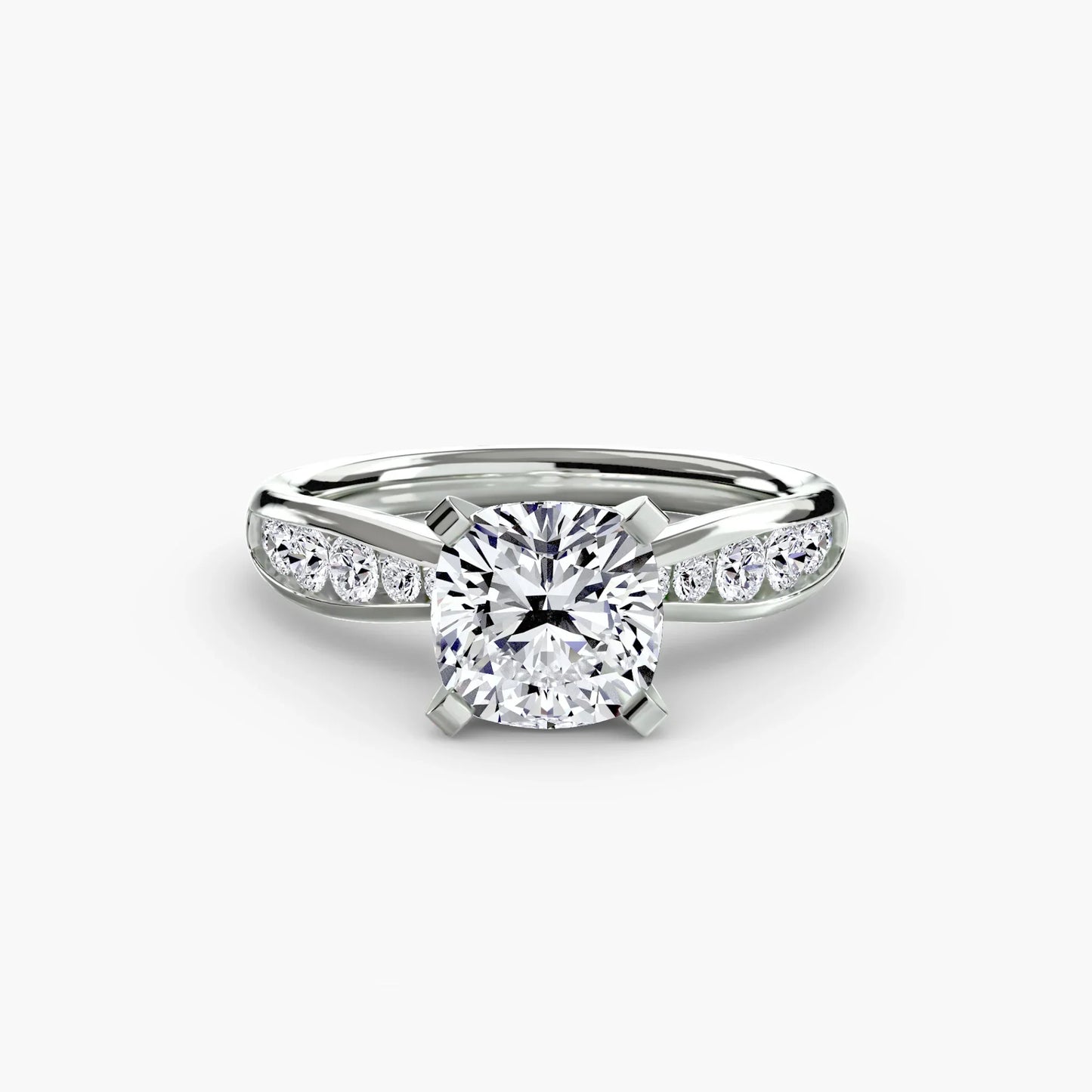 Solitaire with Pavé 3