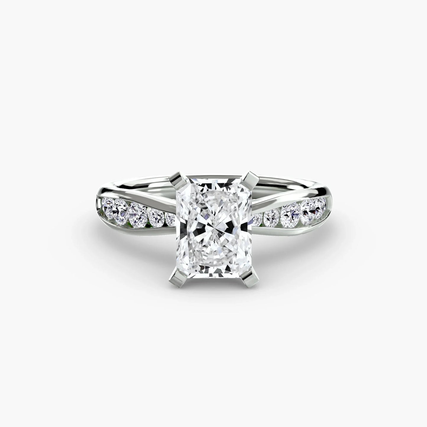 Solitaire with Pavé 3