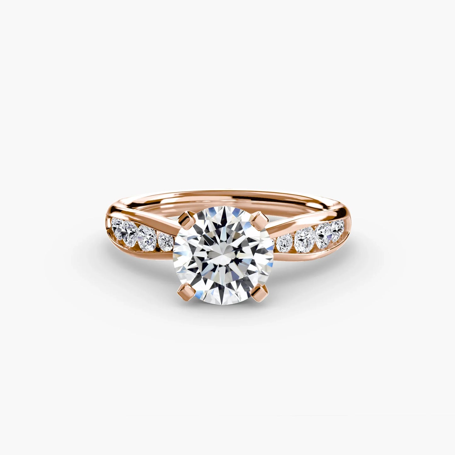 Solitaire with Pavé 3