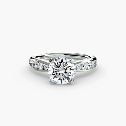 Solitaire with Pavé 3