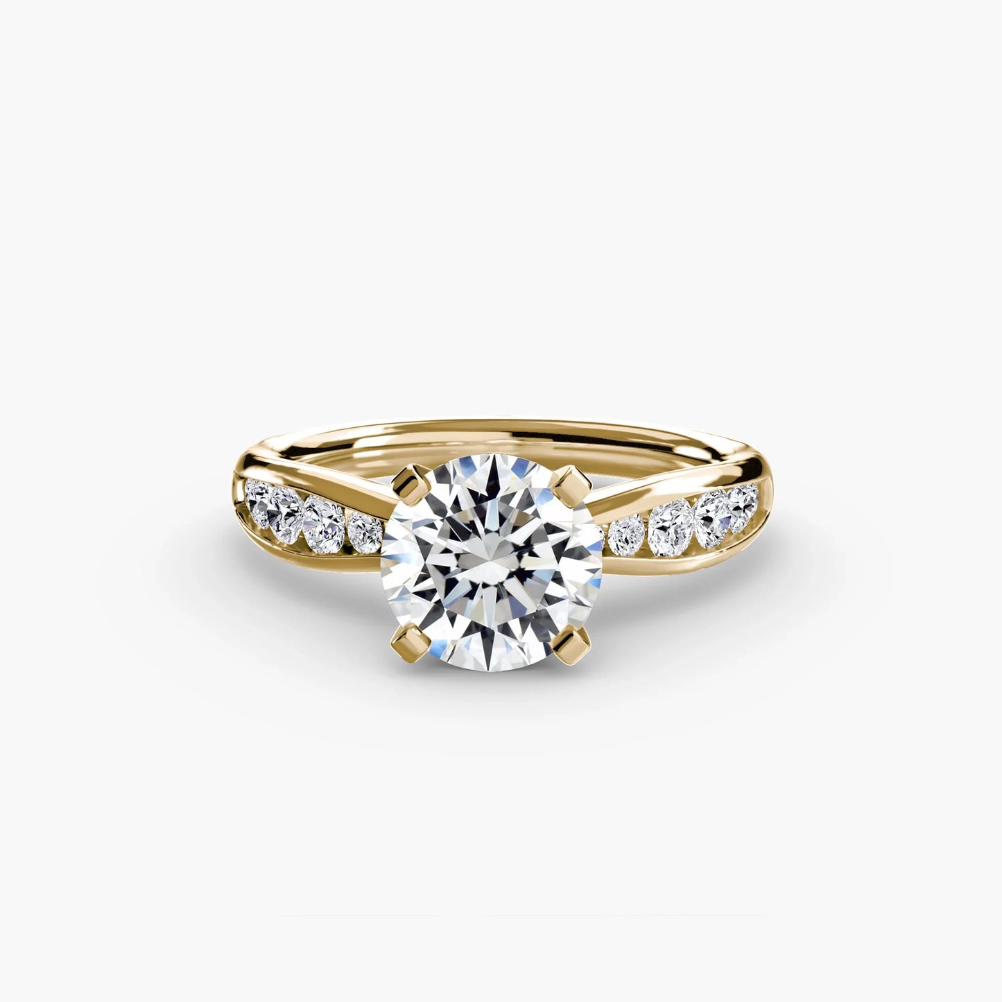 Solitaire with Pavé 3
