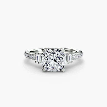 Solitaire with Pavé 4