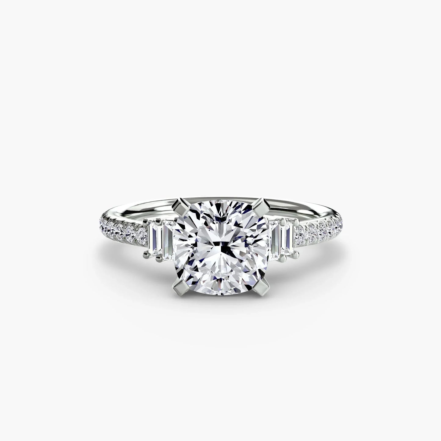 Solitaire with Pavé 4