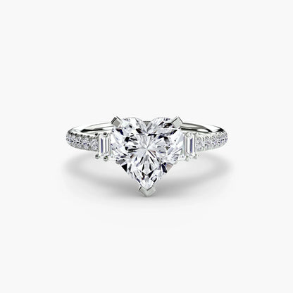 Solitaire with Pavé 4