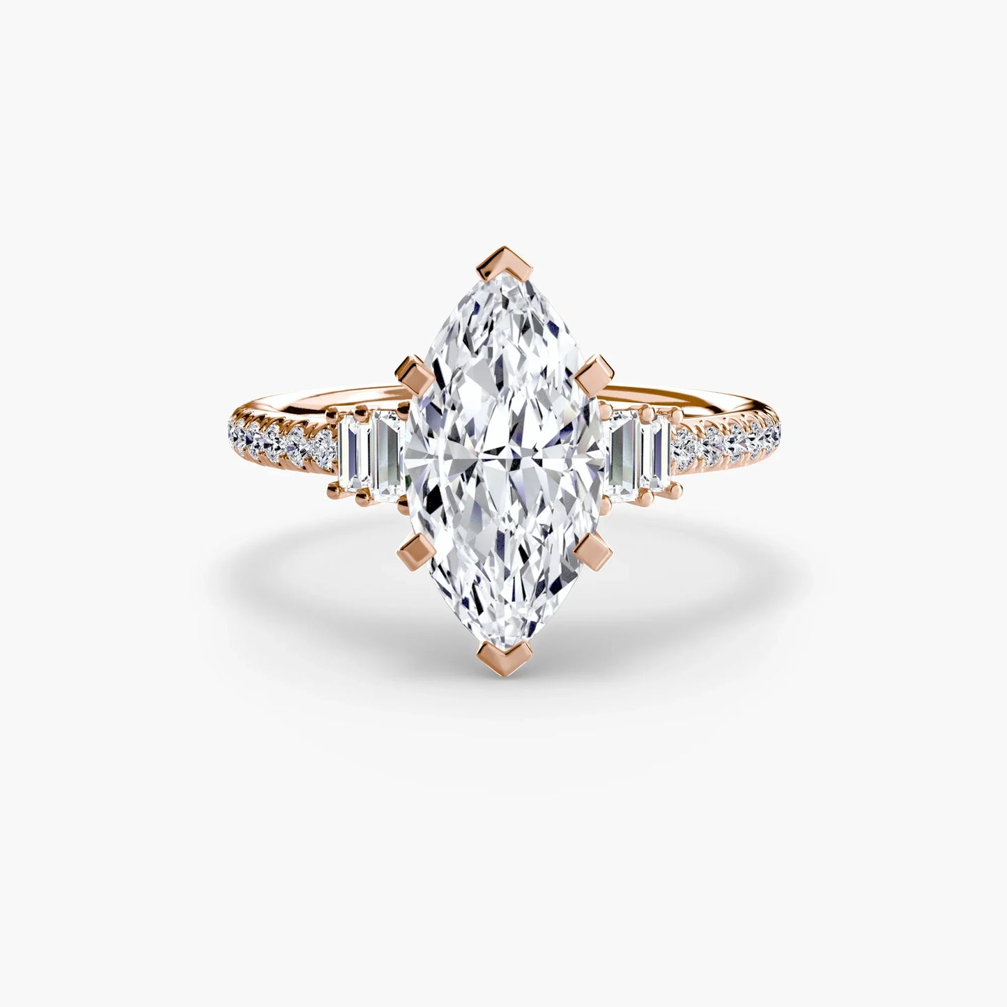 Solitaire with Pavé 4