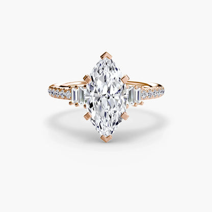 Solitaire with Pavé 4