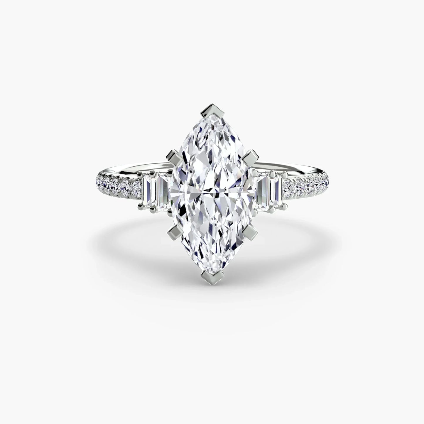 Solitaire with Pavé 4