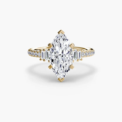 Solitaire with Pavé 4