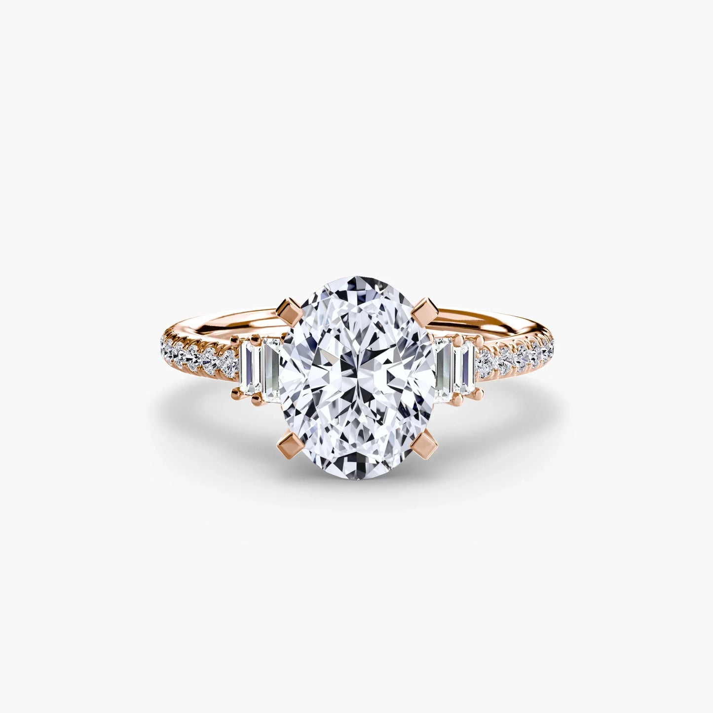Solitaire with Pavé 4