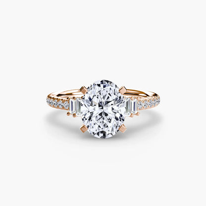 Solitaire with Pavé 4