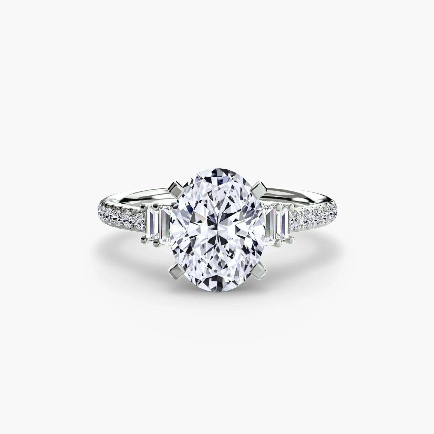 Solitaire with Pavé 4