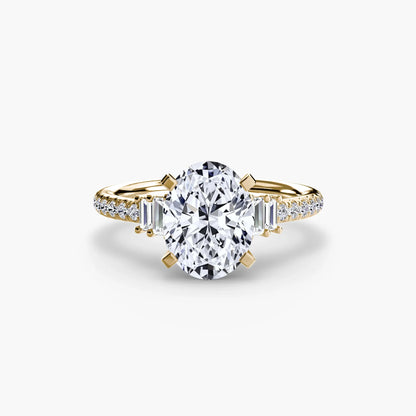 Solitaire with Pavé 4