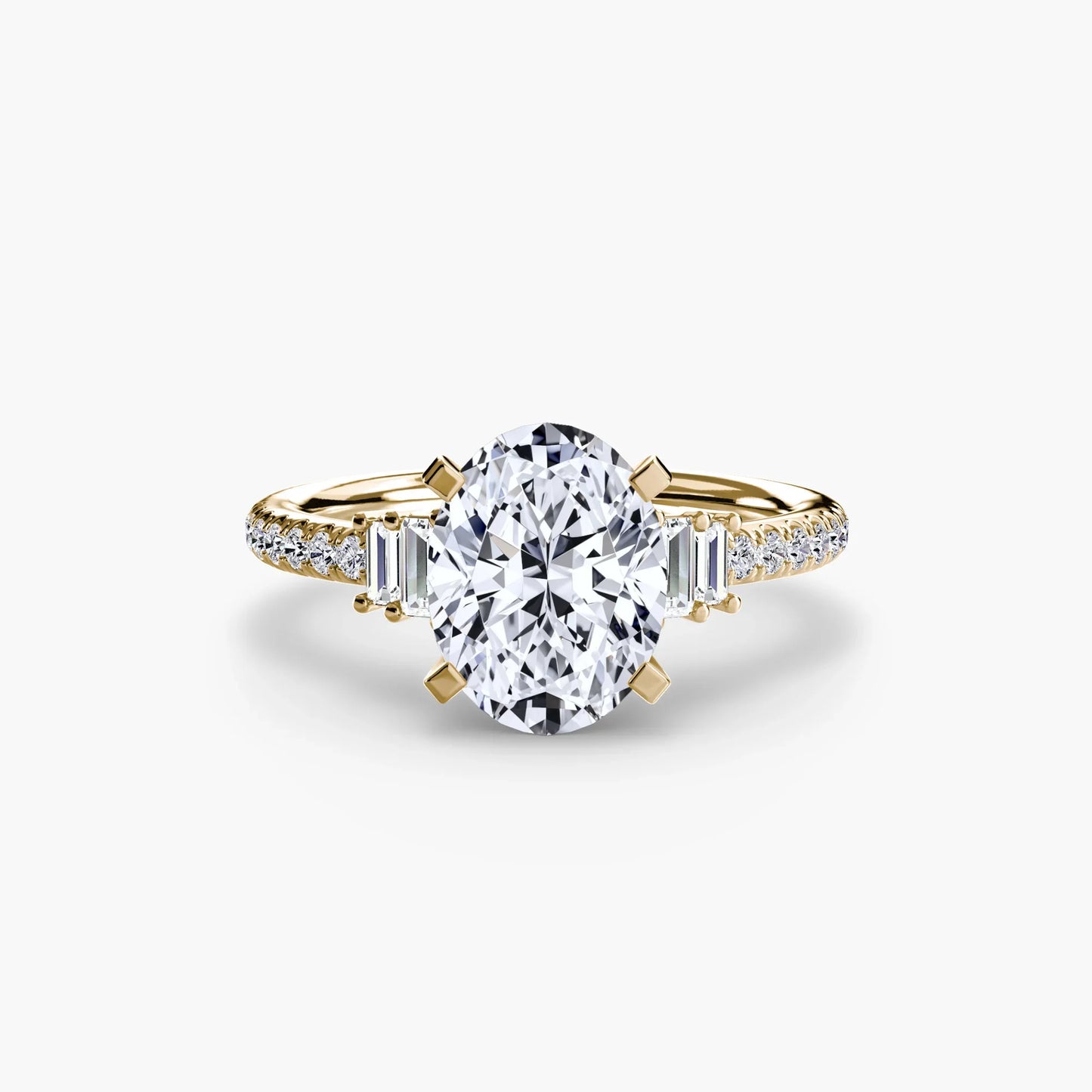 Solitaire with Pavé 4