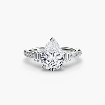 Solitaire with Pavé 4