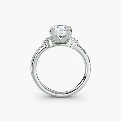 Solitaire with Pavé 4