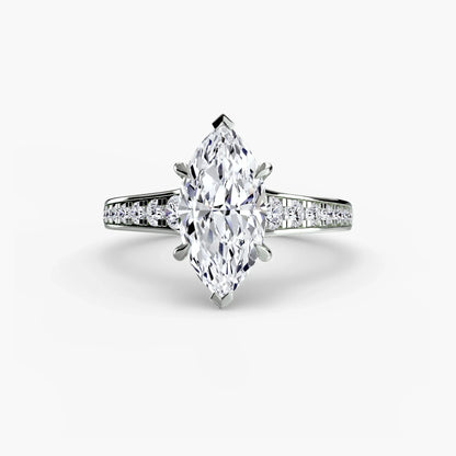 Solitaire with Pavé 7
