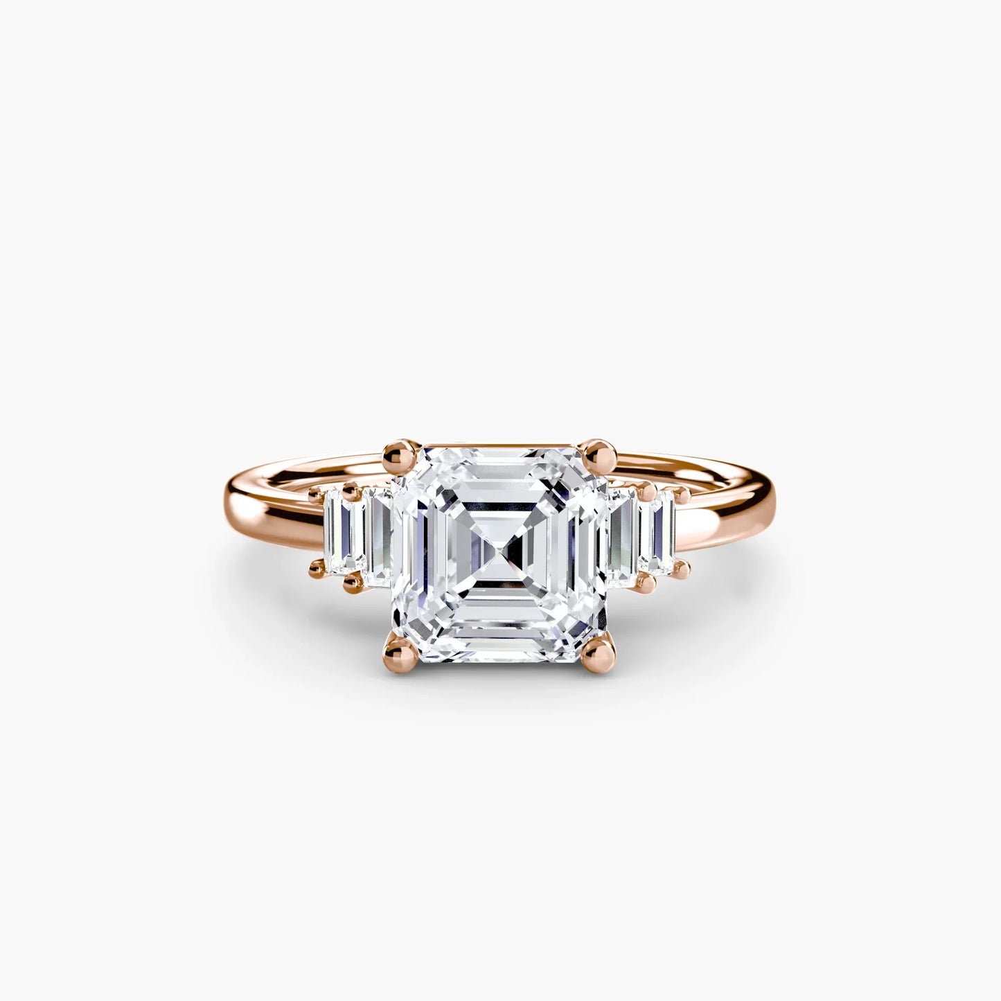 Baguette Accent Solitaire