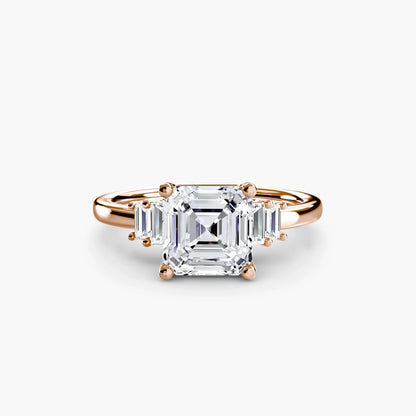 Baguette Accent Solitaire