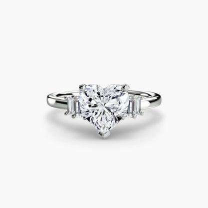 Baguette Accent Solitaire
