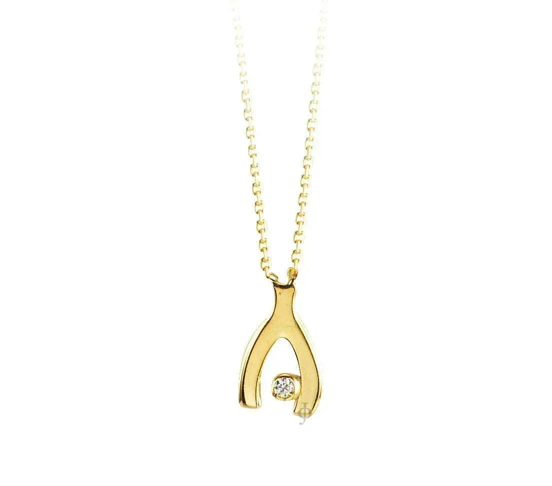 10K Yellow Gold Diamond Fancy Necklace with Chain