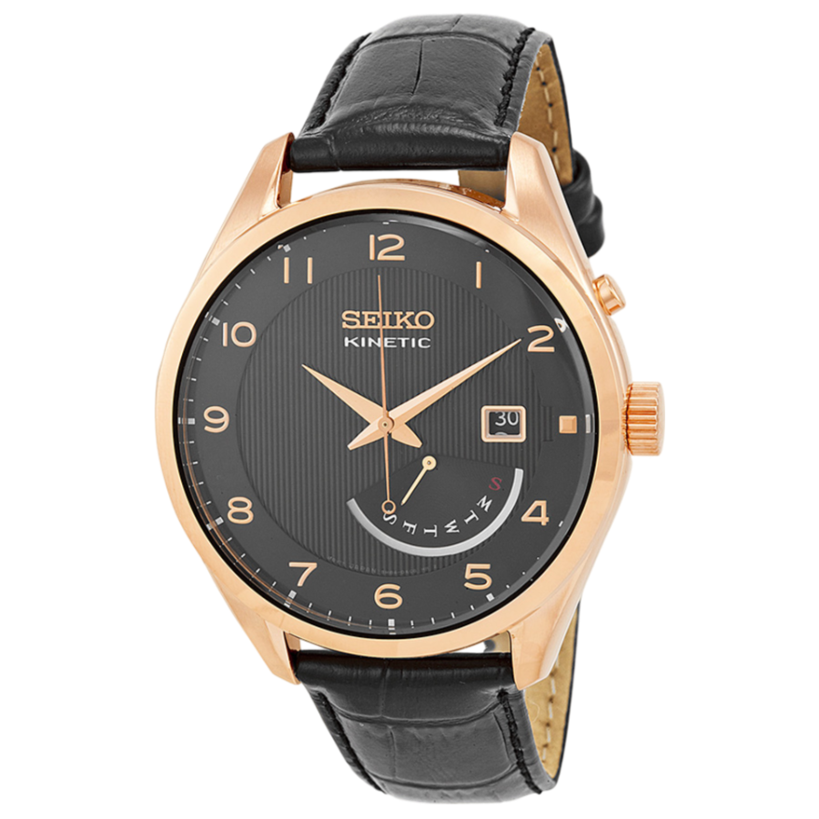 Seiko Kinetic Quartz Mens Watch SRN054