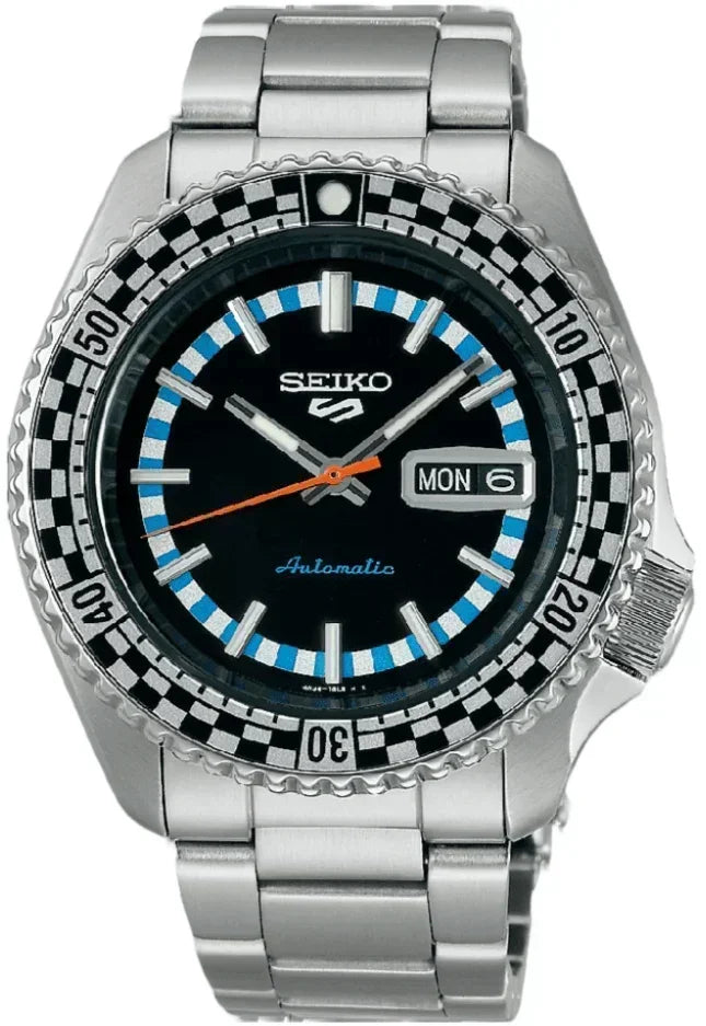 Seiko 5 Sports ‘Checkered Flag’ Special Edition Automatic Men's Watch SRPK67K1