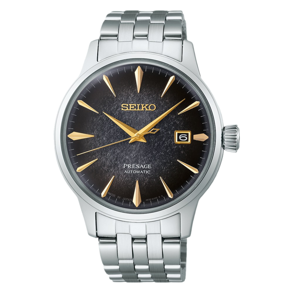 Seiko Presage Star Bar Cocktail Time Limited Edition Automatic Men&#39;s Watch SRPK93