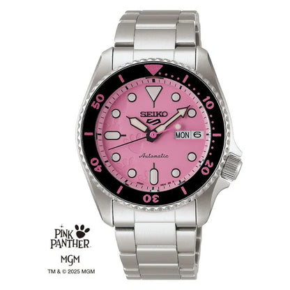 Seiko 5 Sports SKX series Pink Panther Limited Edition Automatic Men's Watch SRPM07K1