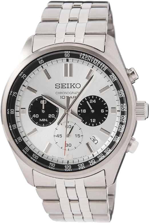 Seiko Chronograph Quartz Men&#39;s Watch SSB425