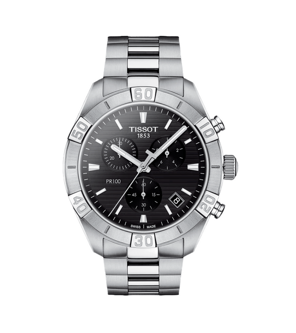 Tissot PR 100 Sport Gent Chronograph Quartz Men's Watch T1016171105100 ...