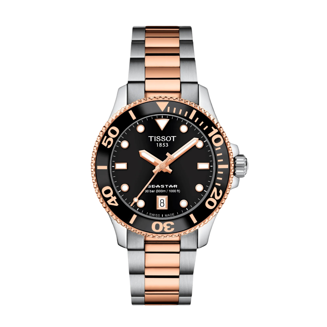 Tissot Seastar 1000 Quartz 36mm Women's Watch T1202102205101