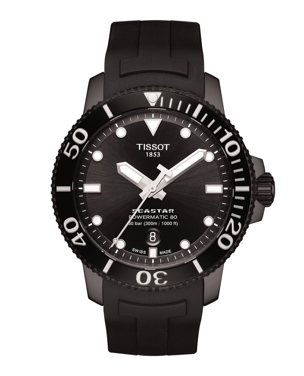 Tissot Seastar 1000 Powermatic 80 Automatic Men&#39;s Watch T1204073705100