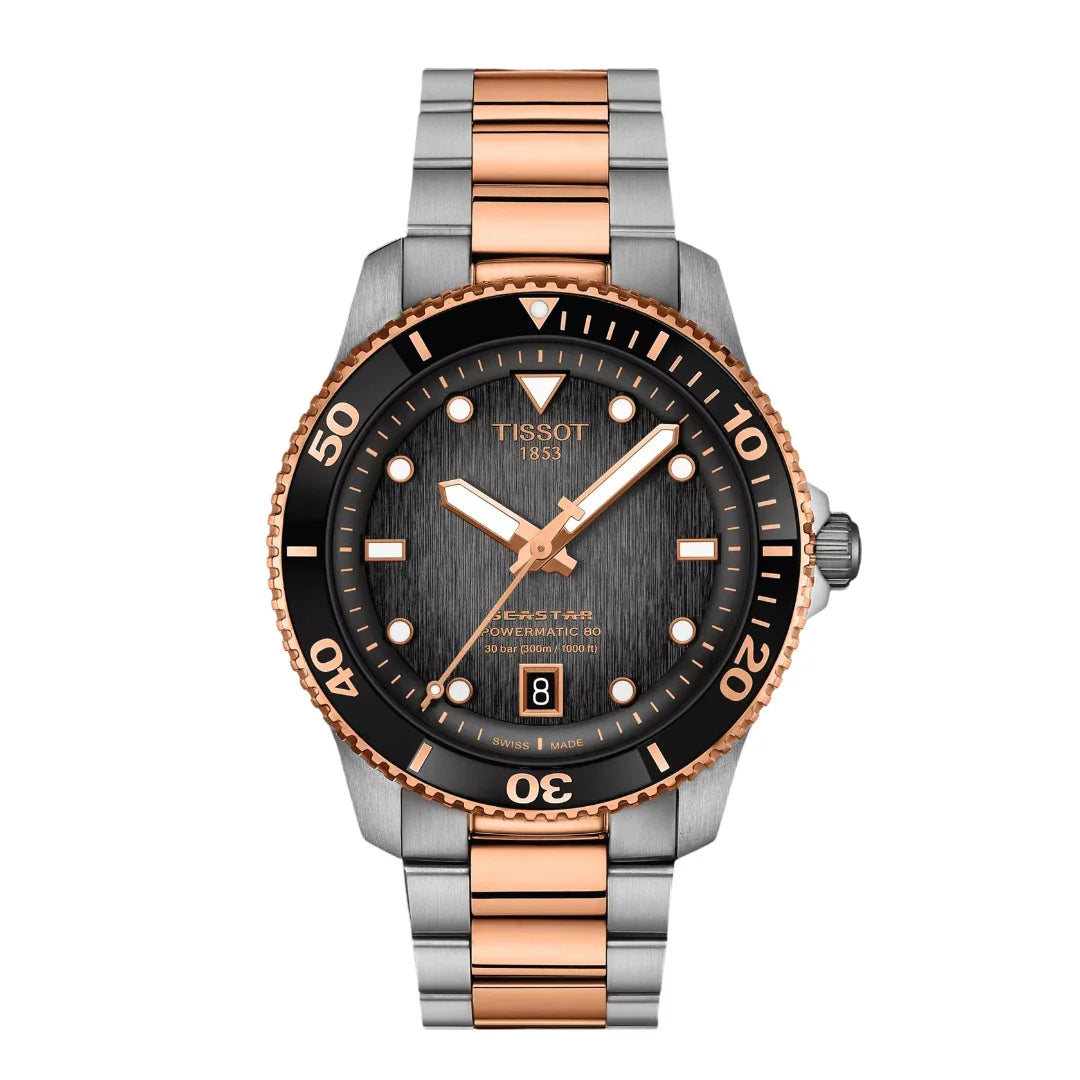 Tissot Seastar 1000 Powermatic 80 40mm Automatic Men's Watch T1208072205101