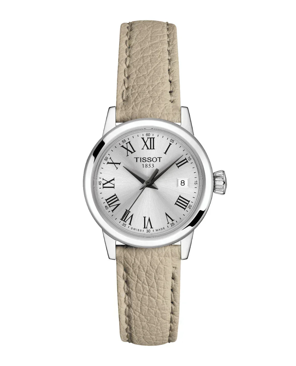 Tissot watch best sale women's leather strap
