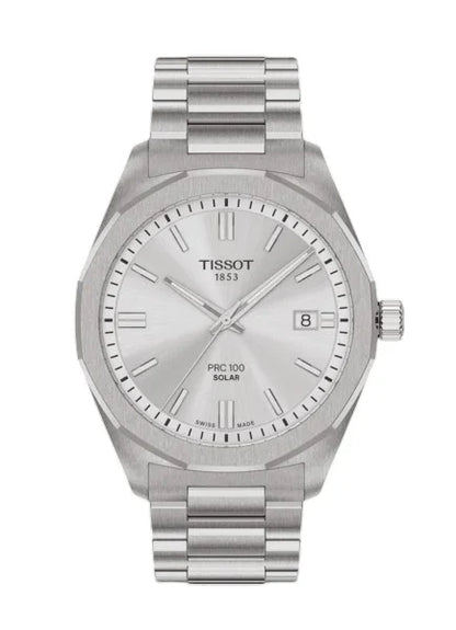 Tissot PRC 100 Solar 39mm Quartz Men's Watch T1514221103100