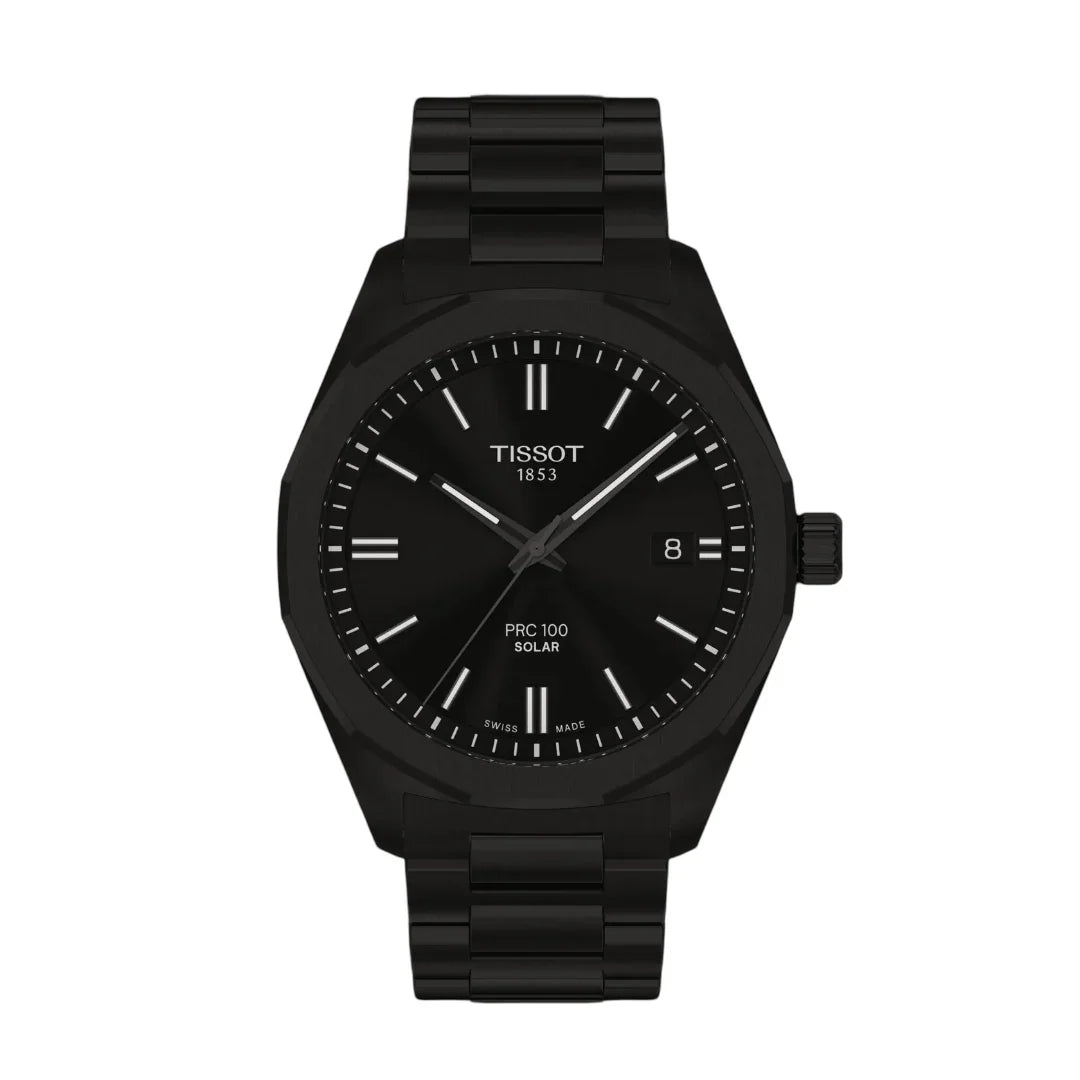 Tissot PRC 100 Solar 39mm Quartz Men's Watch T1514223305100