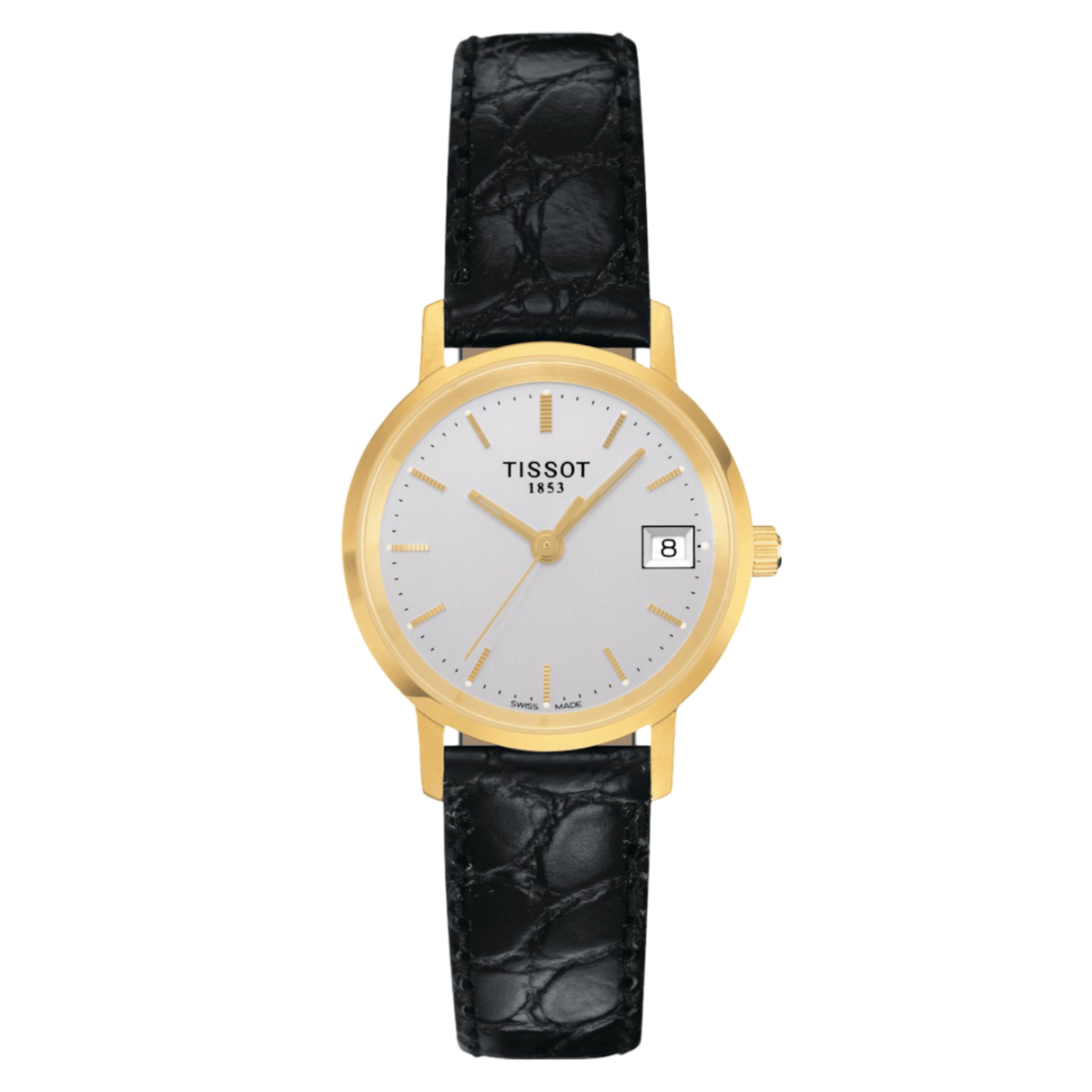 Tissot Goldrun Sapphire Lady 18K Gold Quartz Men's Watch T71311431